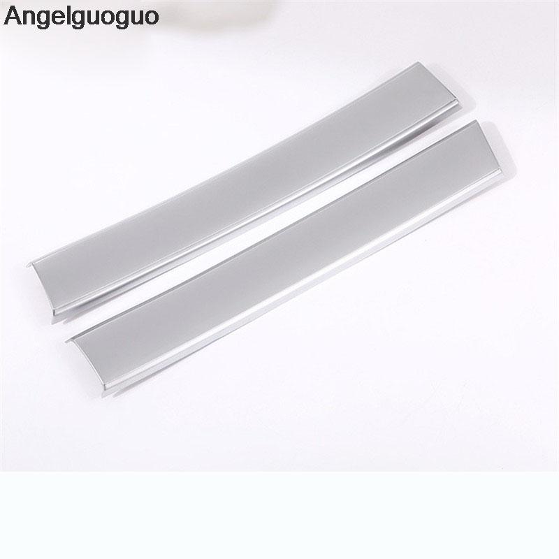 Автомобильный АБС-пластик из углеродного волокна, внутренняя часть окна C, накладка на стойку, накладка для 2014-2018 BMW 5 серии F10 F18 G38