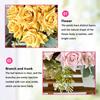 Multicolor Artificial Flower Rose Silk Petal Faux Rose Flower NEW Flower Bouquet  Party Supplies