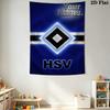 Name Custom Hsv bilder Logo Wall Tapestry Aesthetic Wall Hanging Printed Fabric Blanket Decorative Tapestries for Bedroom Living Room Home Decor