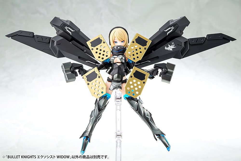 Megami Device BULLET KNIGHTS Экзорцист WIDOW Масштаб Пластик Приблизительно 150 мм в высоту 1/1 Модель,