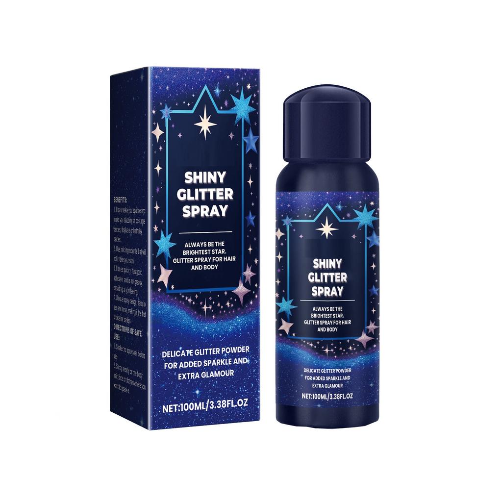 Body Glitter Spray Hair Body Spray Highlight Spray Dance Party Holiday 100ml
