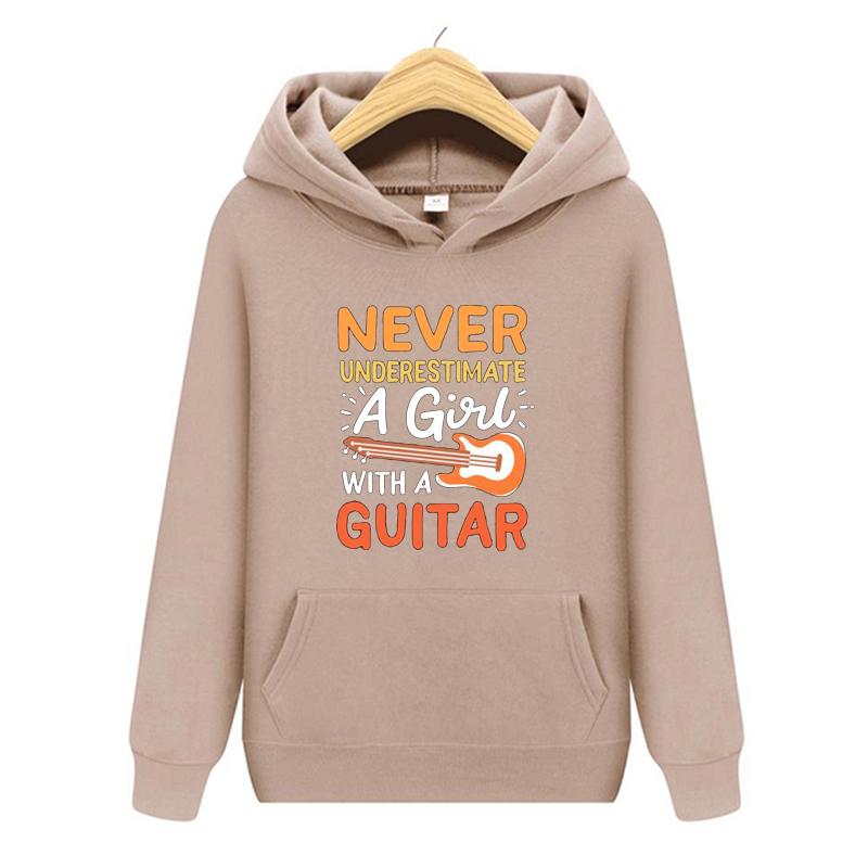 Осенне-зимняя новая персонализированная одежда с принтом гитары, толстовка для мужчин и женщин, пуловер для любителей бега, спортивная толстовка с капюшоном