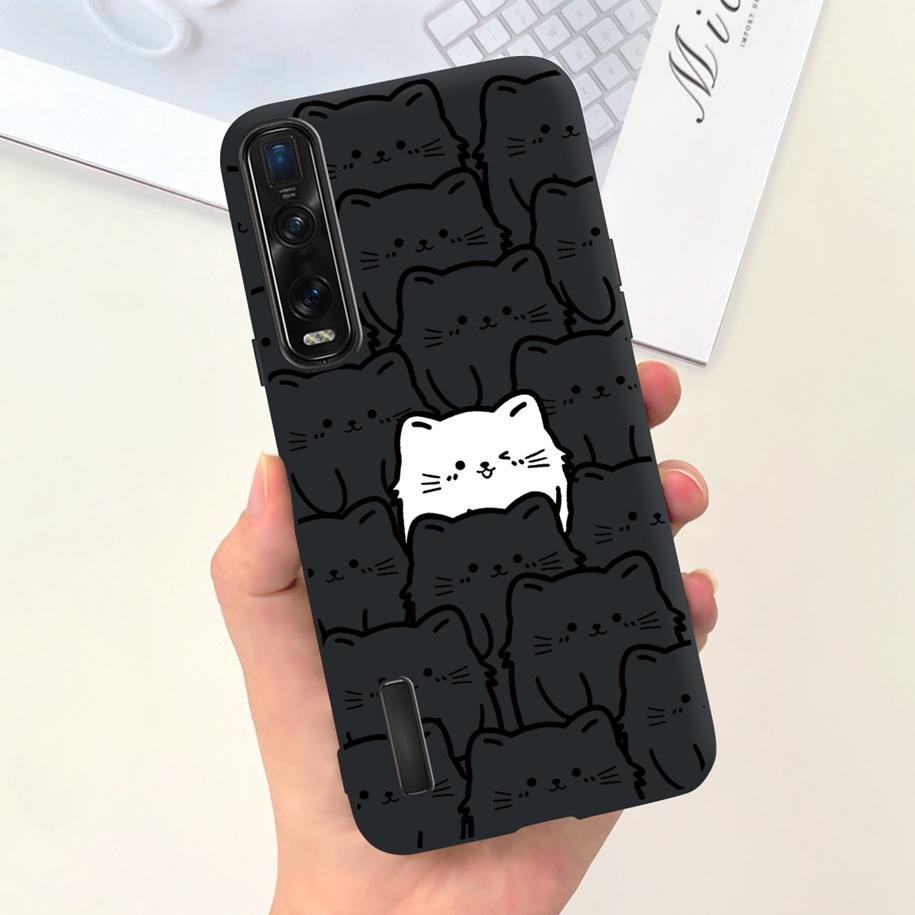 Чехол для OPPO Find X2 Pro Find X2 X 2 Pro CPH2025 Модный силиконовый чехол с рисунком Цветы Чехлы для телефона Для OPPO Find X2 Lite Neo X2Neo Capa