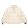 Malbon Golf Women'S Square Quilted Semi-Over Down Anorak Cream (Woman)