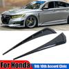 Аксессуары-аэродинамические накладки на крыло для Honda Accord Civic, имитация жабр акулы, боковые воздухозаборники, комплекты декоративной отделки кузова