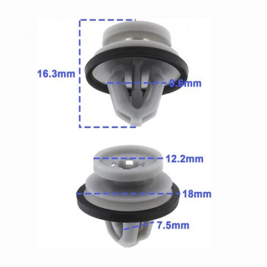 20pcs Rocker Panel Door Trim Molding Clips Retainer For Land Rover Defender 110