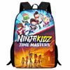 Школьная сумка с принтом Ninja Kidz, Мультяшный повседневный рюкзак для начальной школы, 1 класс