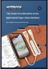 Wireless Charging Notebook with Multi-Port Wired Charging and Customizable Logo - Corporate Gift