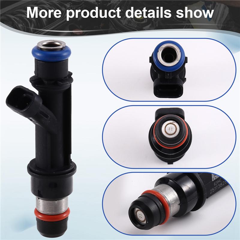 A28G-Fuel Injector Set 4Pcs For Isuzu Amigo Rodeo Rodeo Sport 1998-2003 Car Engines Accessories 25173828