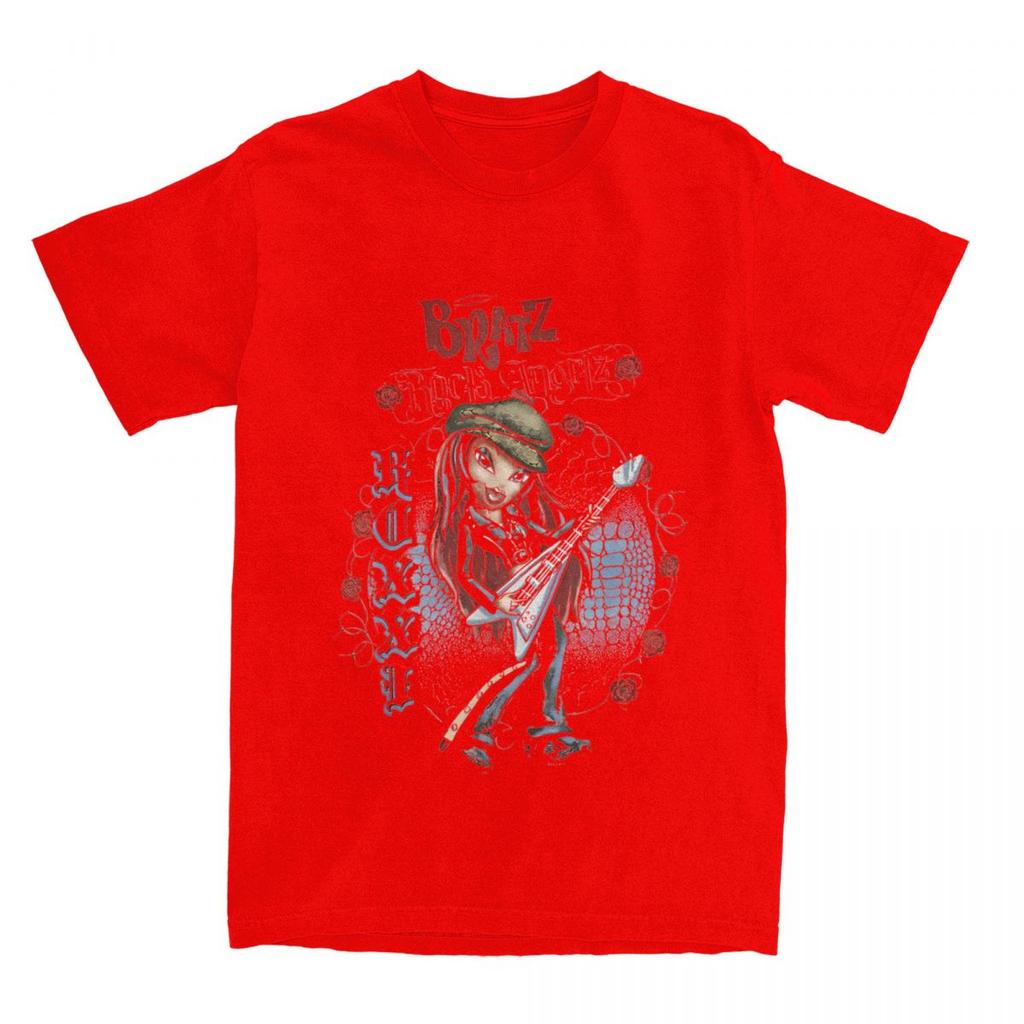 Футболка Haikyuu, Bratz Roxxi, из чистого хлопка, модная футболка для мужчин, летняя, классная, повседневная, с коротким рукавом.