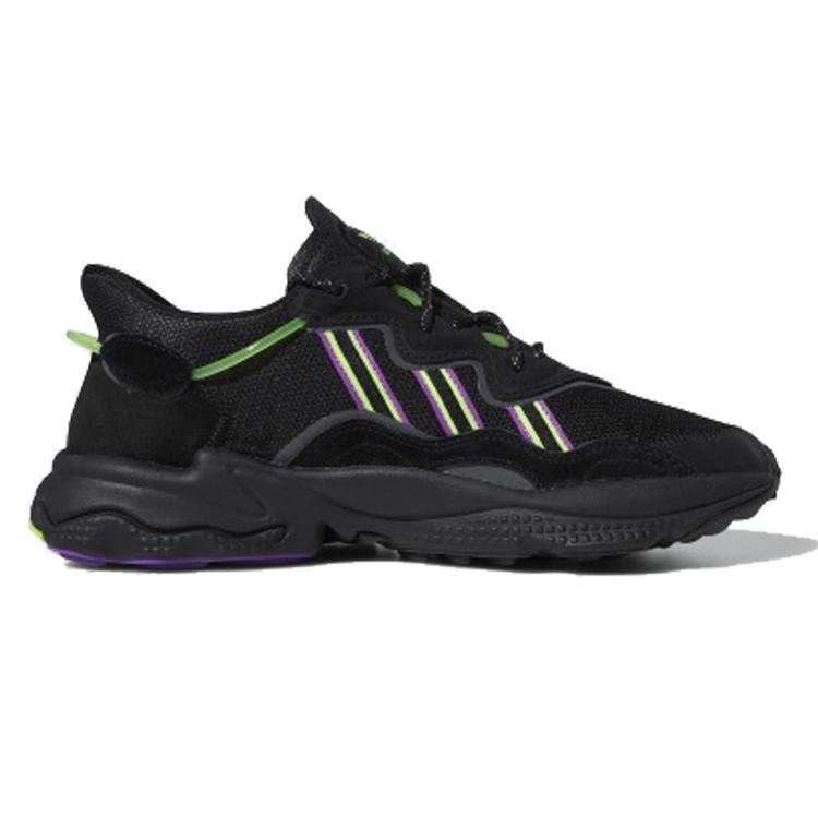 adidas Ozweego 'Черный/Фиолетовый/Зеленый' FU7418
