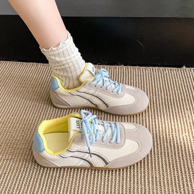 2025 весна новые немецкие тренировочные туфли женские популярные универсальные на плоской подошве дышащие повседневные спортивные туфли ретро на мягкой подошве кроссовки Форрест Гамп