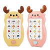 Baby Phone Toys Music Sound Telephone Sleeping Toys with Teether Simulation Phone Infant Puzzle Early Educational Toy Kids Gifts
