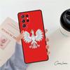 Чехол для телефона с флагом Польши Для Samsung Galaxy S24 S25 S23 S22 Ultra Note 10 20 Plus S20 S21 FE
