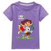 Children Cascual Tops Kids Cothes Cotton Baby Girls Short Sleeve Outerwear Summer Boys Cute T Shirt