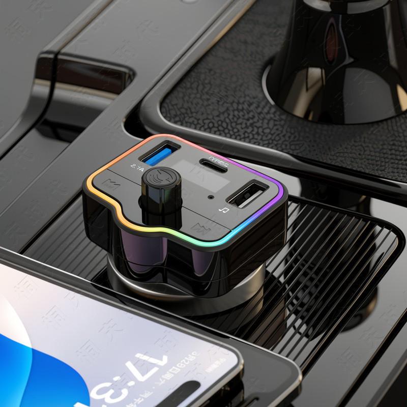 M40 Car Bluetooth Charger & MP3 Player with Hands-free Calling and Card Slot - Fast, Universal Charging for Your Vehicle