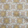 Cotton Flex Brown Fabric Asian Tile Traditional Diy Clothing Quilting Fabric Print Fabric By Yard 40 Inch