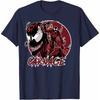 Authentic 2026 Summer Collection New Venom Massacre Pattern LargeSized Unisexs Loose Casual TShirt