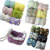 1 Набор Вязание Милые Мохеровые Аксессуары Материалы для Рукоделия Подарок Смешанная Пряжа Ткачество DIY Ручная Работа Крючком Разноцветный Набор Изысканный 150г