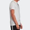 adidas Футболка с коротким рукавом Originals Trefoil Solid Logo для мужчин, белая FM3355