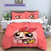 Powerpuff Girls Blossom Cute Duvet Cover & Pillowcases, Powerpuff Girls Fan Bedding, Ideal Gift.chl