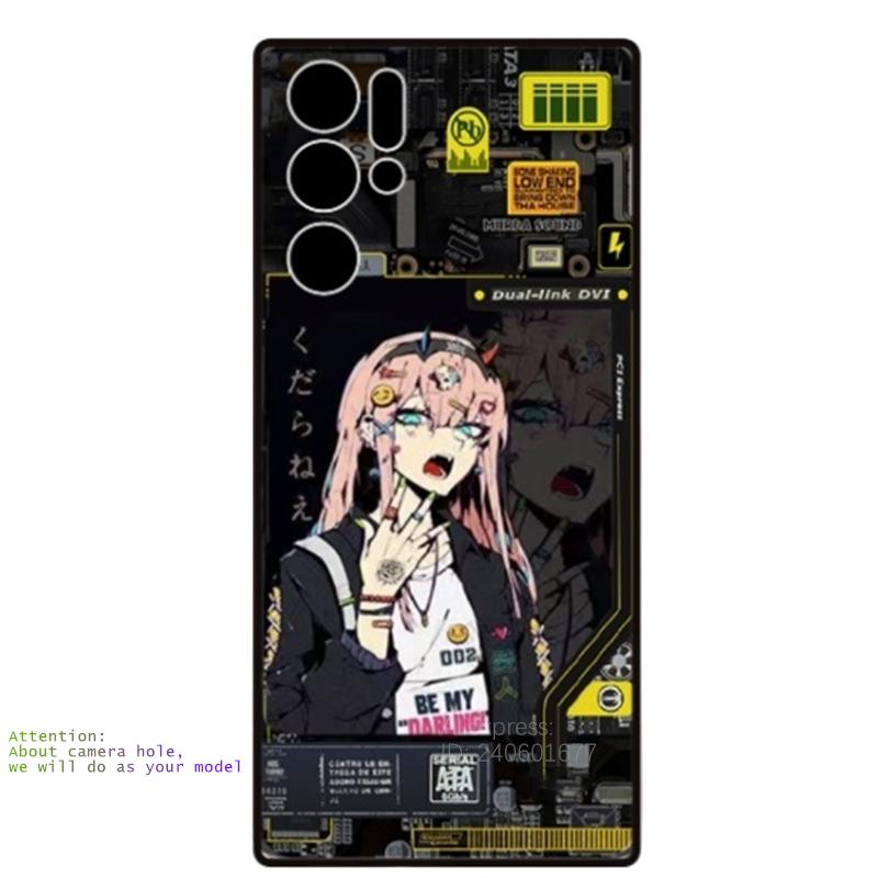 Светящийся чехол-вспышка для ZTE Nubia Red Magic 10s 10 Pro 9S 9 Pro 8 8s 7 7s 6 6s Защитный светодиодный чехол Akali Fundas Capa