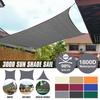 2×2m,2×3m,2×5m Extra-Large Black Sunshade Net with Grommets - HDPE Mesh Fabric for Greenhouses, Patios, Plants, Gazebos Porches