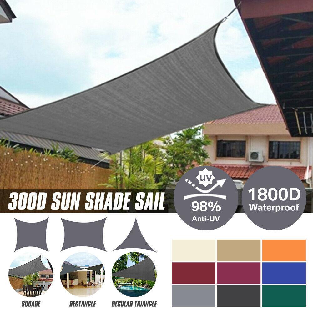 2×2m,2×3m,2×5m Extra-Large Black Sunshade Net with Grommets - HDPE Mesh Fabric for Greenhouses, Patios, Plants, Gazebos Porches