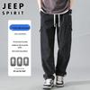 Мужские повседневные прямые брюки-карго JEEP SPIRIT