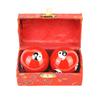 2Pcs/Pair  Chinese Style for Family Reusable Meditation Ball Yin Yang Fitness Handball