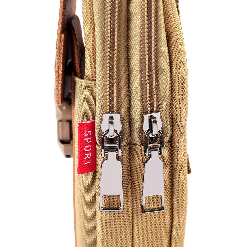 Мужская многофункциональная поясная сумка, кошелек для мобильного телефона, повседневная тактическая сумка, спортивная карманная сумка на открытом воздухе, поясная сумка, карманы для бега