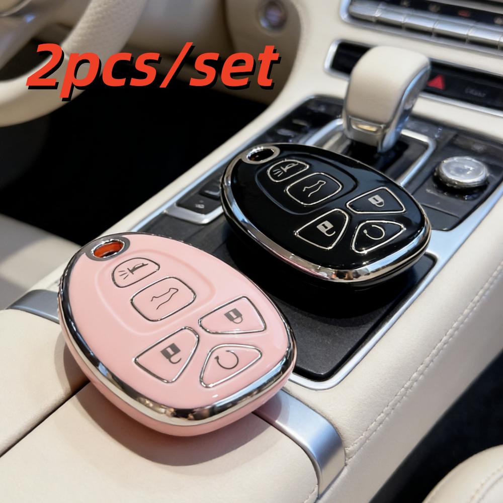 2 шт. Чехлы-футляры для брелока автомобиля для Buick Chevrolet Suburban Tahoe TrailBlazer GMC Sierra Yukon Hummer H2 H3 Isuzu