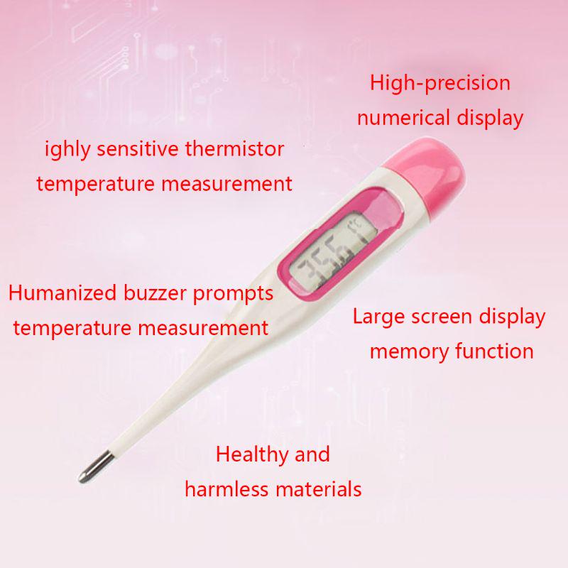 Female Ovulation Digital Thermometer LCD Basal Measuring Temperature Measurement Easy Read