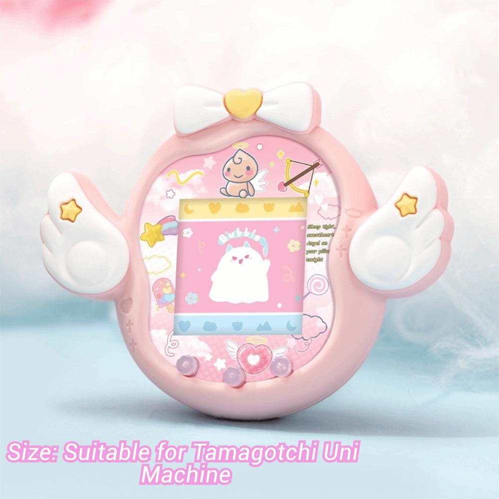 with Panel Paper Protective Shell Protective Case for Tamagotchi Uni Game Accessories Parts