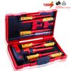 12pcs a Set T-Handle Insulated Screwdriver Set 1000V Phillips, Flathead, and Hex Screwdriver Multi-Function Tool Kit