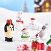 Cute Resin Craft Christmas Decorations Featuring Snowmen Santa And Sea Lion