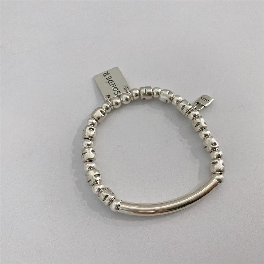 Корейский браслет из бисера «Смайлик-медведь» с любовью — 2021 г., регулируемый радужный дизайн