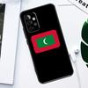 Флаг Мальдив для Samsung Galaxy A06 A05 A16 A54 A34 A14 A55 A35 A15 A53 A33 A13 A22 A32 A52 Чехол для телефона