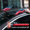 3D Рог Дракона Наклейка на Крышу Автомобиля - Милое Украшение на Антенну и Декор Салона