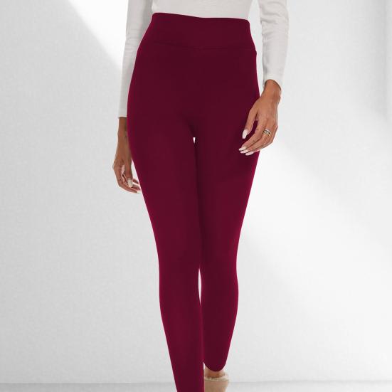 Женские леггинсы однотонные с высокой талией, плюшевой подкладкой, утолщенные, теплые брюки, облегающие, для холодной погоды