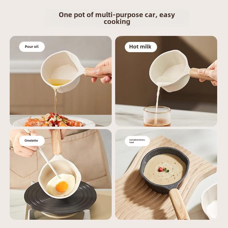 Антипригарная мини-масленка из медицинского камня для омлетов и многого другого