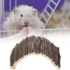 Wooden Arch Bridge Hamster Ladder Rabbit Small Animals Pet Cage AccessoriesL