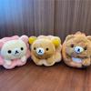 Плюшевая кукла-брелок Korilakkuma с пончиком, кавайная, из серии Rilakkuma 'Милые десерты', Kiiroitori маленький цыпленок, креативная мягкая игрушка, подвеска