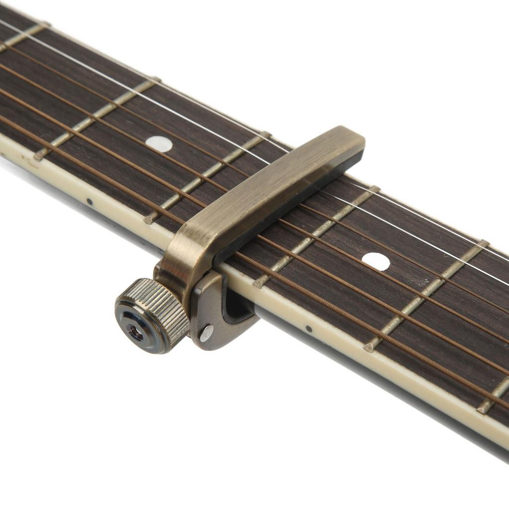 Металлический пружинный каподастр Инструмент для регулировки тона для укулеле акустической гитары Части струнного инструмента