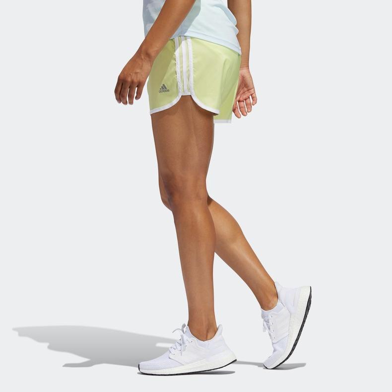 Adidas M20 Running Shorts Women Bottoms Light-Yellow FL7825