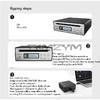 Портативный Bluetooth CD-плеер Hi-Fi Аудио Домашний CD-риппер Настольный CD-плеер с входом и выходом для музыкальных развлечений