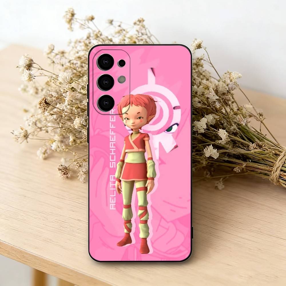c-Code L-Lyoko Phone Case Black Silicone Soft For Samsung S25,S24,S21,S22,S23,S30,Ultra,S20,Plus,Fe,Lite