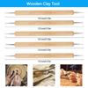 Инструменты Наборы инструментов для моделирования из глины Инструменты для полимерной глины Шариковый стилус Инструменты для нанесения точек Инструменты для лепки из глины