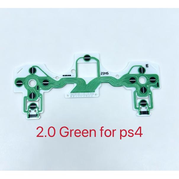100pcs Film For PS2 PS3 PS4 Pro Slim Controller Conductive Film Keypad Flex Cable PCB Buttons Ribbon Circuit Board For PS5V1V2V3 5