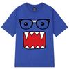 Domo Kun Fun Graphic Print Unisex Casual  Summer Short‑Sleeve Women And Men T-Shirt